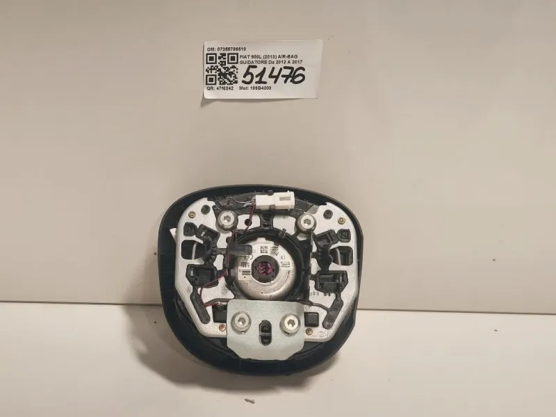 Air-bag Guidatore 07355786510 Fiat 500L 2013