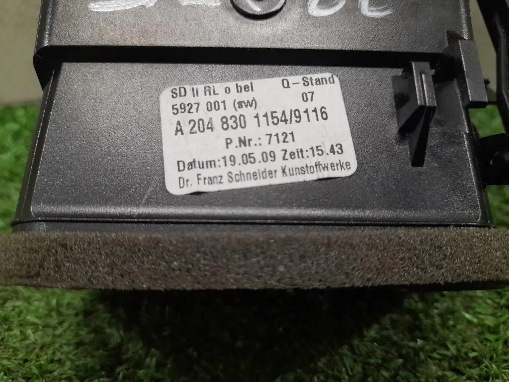 Griglia Condotto ARIA Cruscotto ANT SX A20483011549116 Mercedes Classe C W204 2007