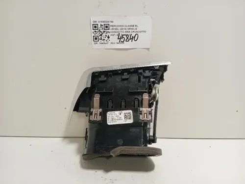 Griglia Condotto ARIA Cruscotto ANT SX A1668300154 Mercedes Classe ML W166 2012