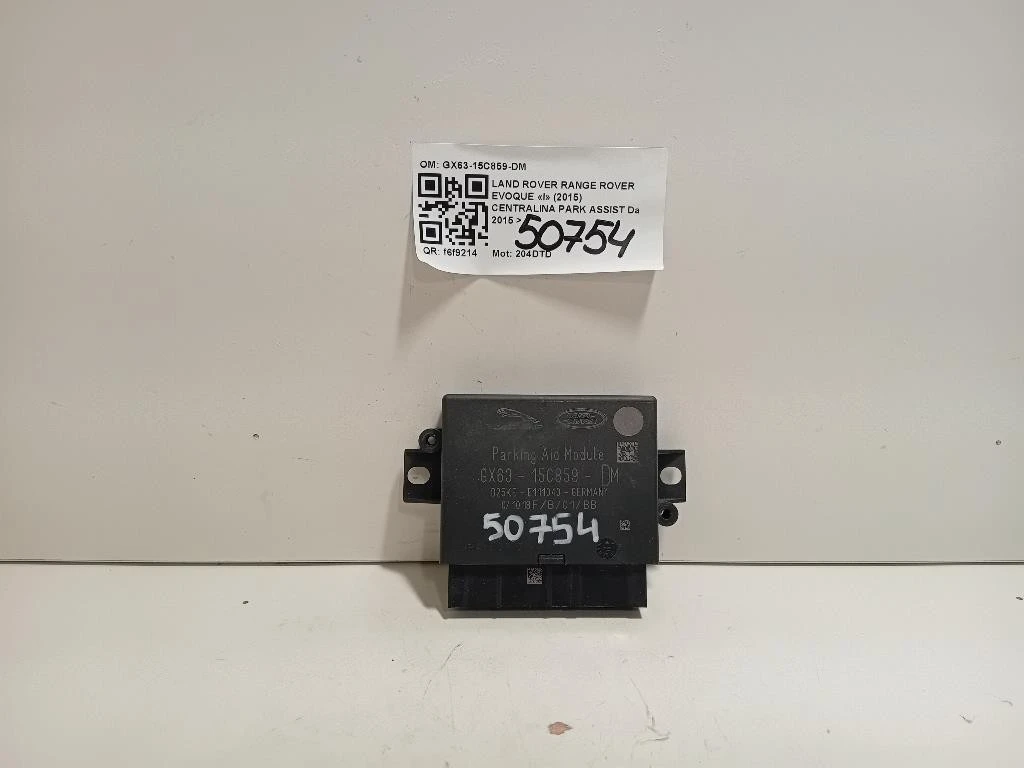 Centralina PARK Assist GX63-15C859-DM Land Rover Range Rover Evoque I 2015