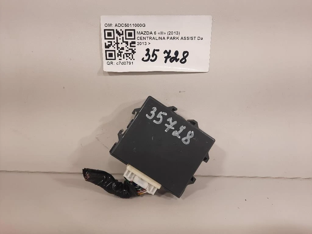 Centralina PARK Assist ADC5011000G Mazda 6 III 2013
