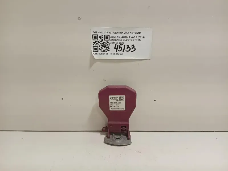 Antenna Bluetooth 4M0 035 507 CENTRALINA ANTENNA Audi A6 4GD Avant 2016