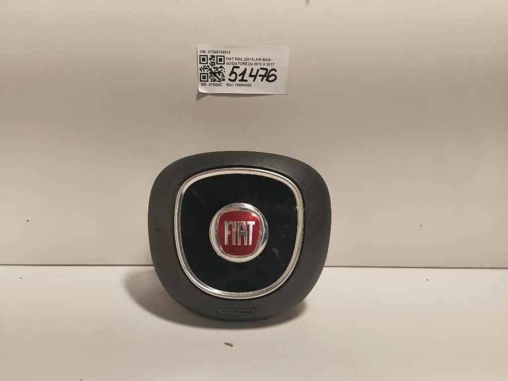Air-bag Guidatore 07355786510 Fiat 500L 2013