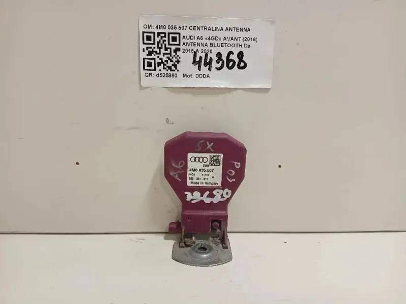 Antenna Bluetooth 4M0 035 507 CENTRALINA ANTENNA Audi A6 4GD Avant 2016