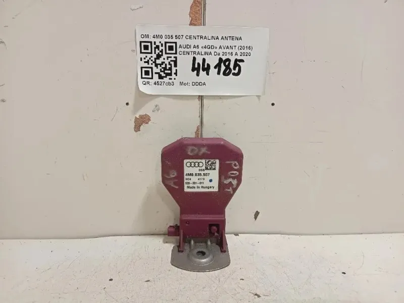 Antenna Bluetooth 4M0 035 507 CENTRALINA ANTENNA Audi A6 4GD Avant 2016