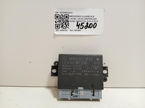 Centralina PARK Assist