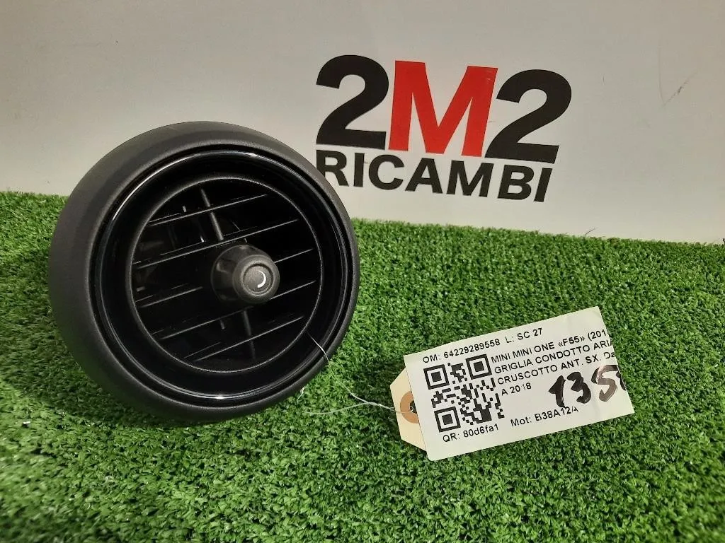 Griglia Condotto ARIA Cruscotto ANT SX 64229289558 Mini MINI ONE F55 2014