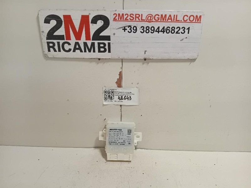 Centralina PARK Assist A1665450332 Mercedes Classe ML W166 2012