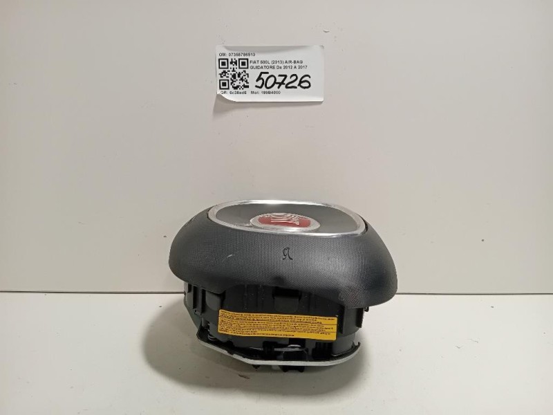 Air-bag Guidatore 07355786510 Fiat 500L 2013