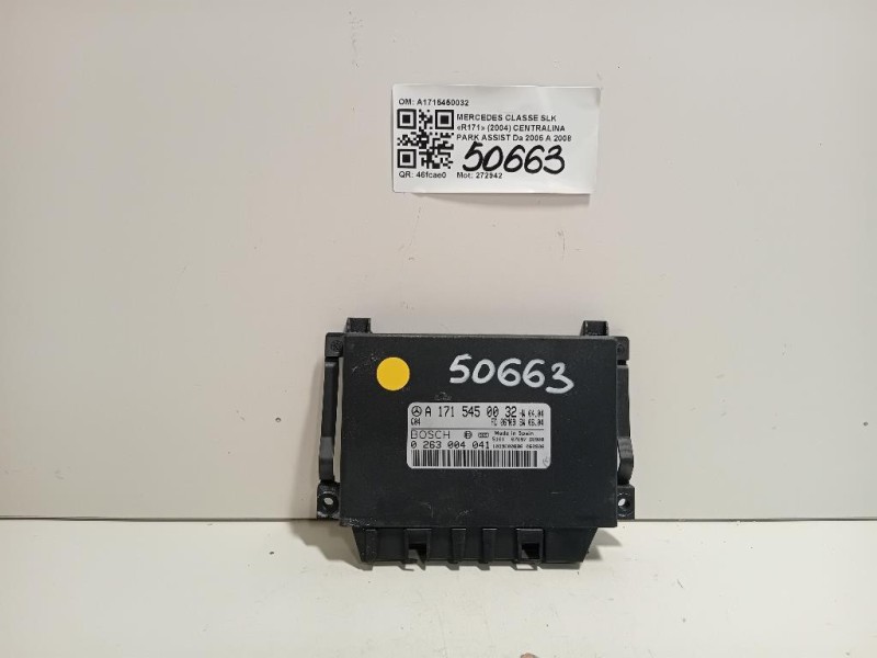 Centralina PARK Assist A1715450032 Mercedes Classe SLK R171 2004