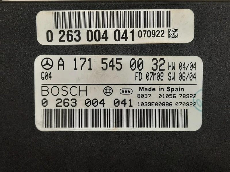 Centralina PARK Assist A1715450032 Mercedes Classe SLK R171 2008