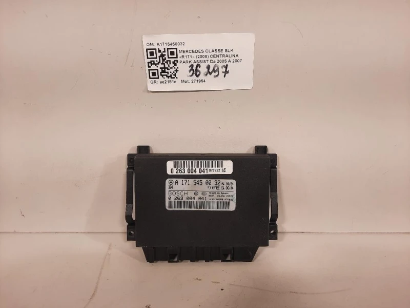 Centralina PARK Assist A1715450032 Mercedes Classe SLK R171 2008