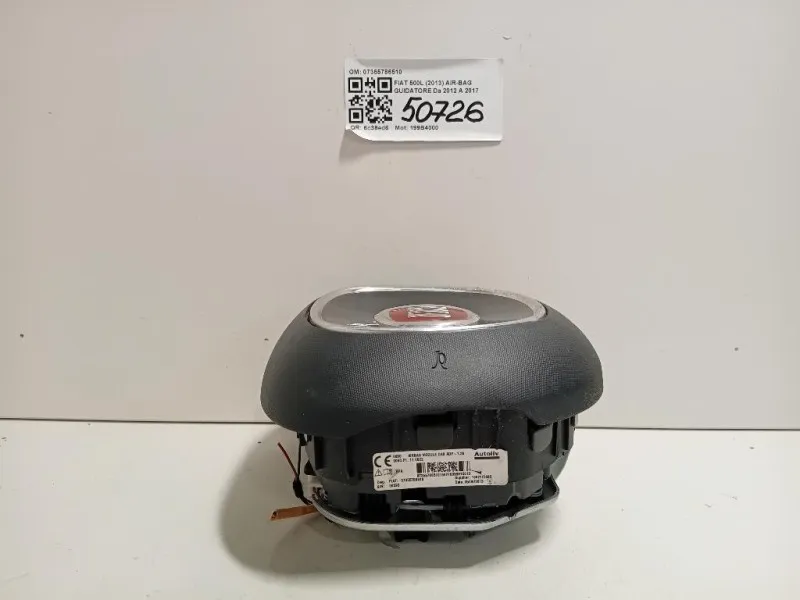 Air-bag Guidatore 07355786510 Fiat 500L 2013