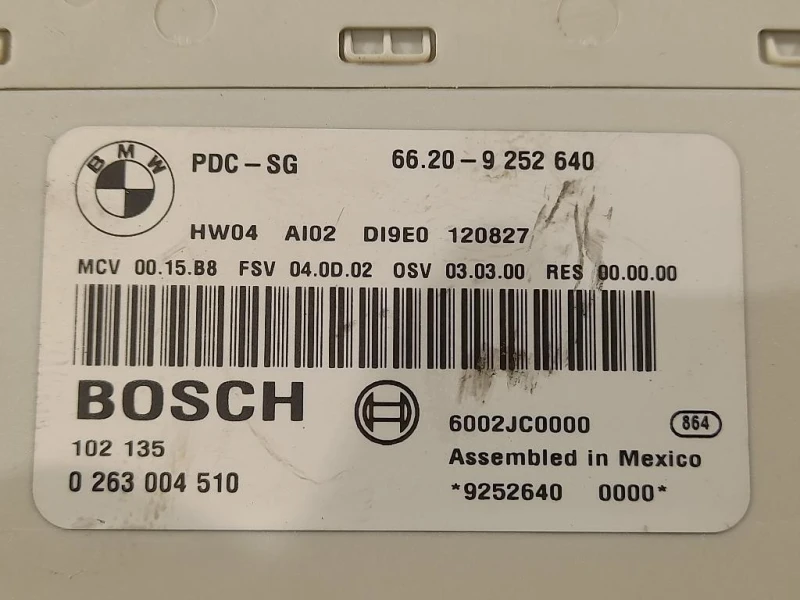 Centralina PARK Assist 6620-9252640 Mini Countryman Cooper R60 2010