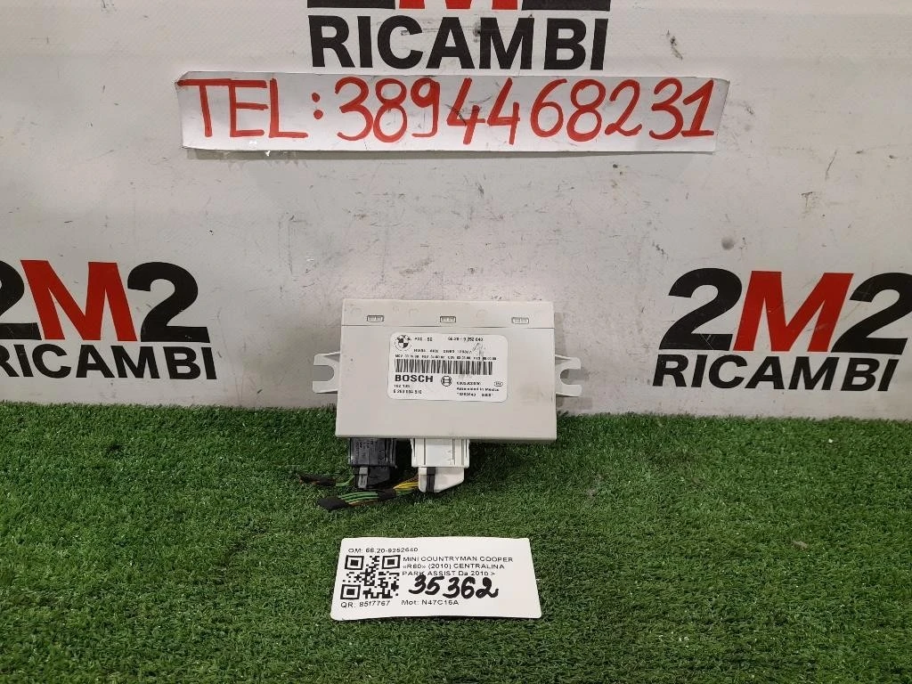 Centralina PARK Assist 6620-9252640 Mini Countryman Cooper R60 2010
