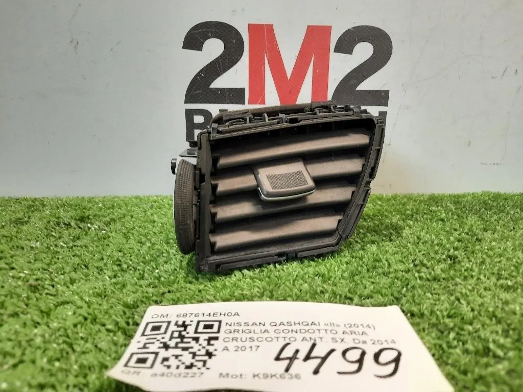 Griglia Condotto ARIA Cruscotto ANT SX 687614EH0A Nissan Qashqai II 2014