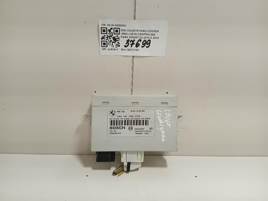 Centralina PARK Assist 6620-9252640 Mini Countryman Cooper R60 2010
