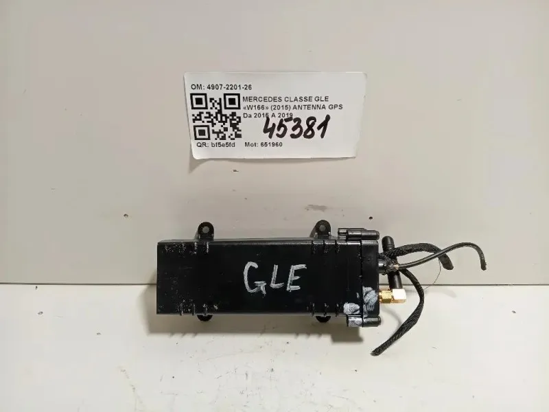 Antenna GPS 4907-2201-26 Mercedes Classe GLE W166 2015