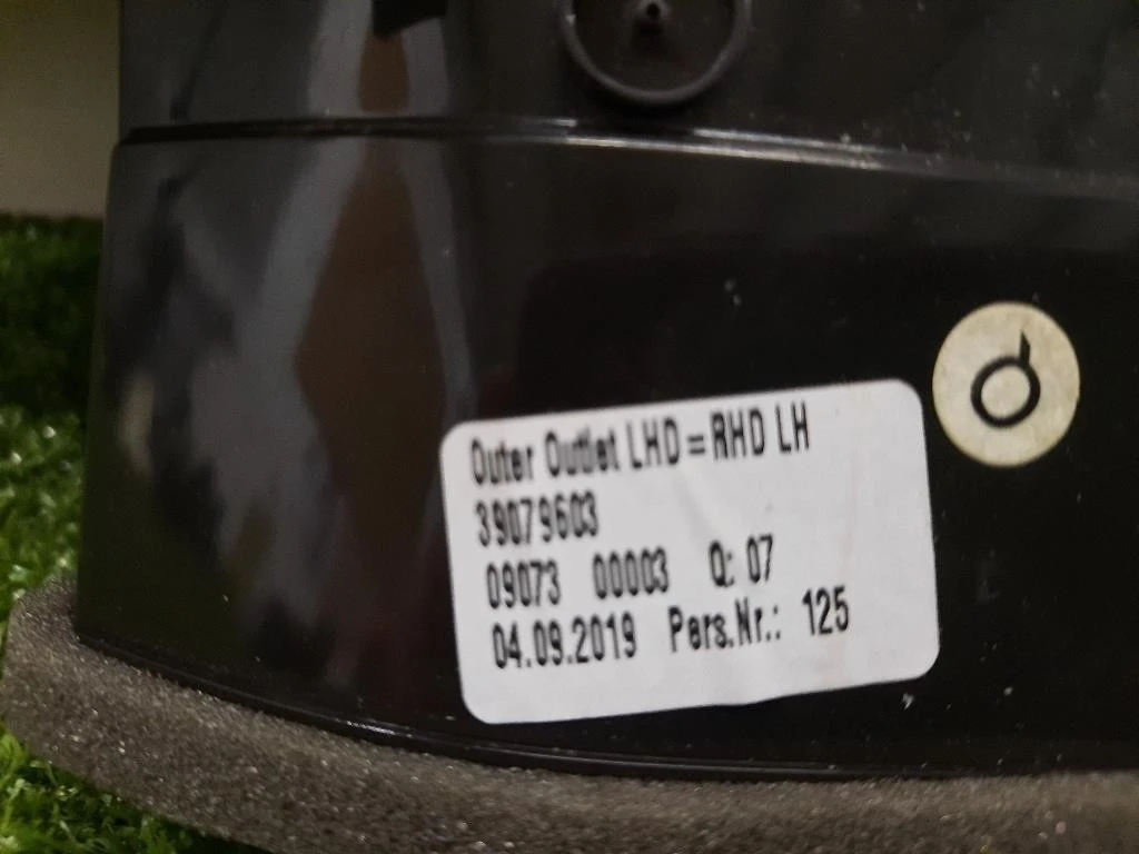 Griglia Condotto ARIA Cruscotto ANT SX 39079603 Opel Astra K 2019