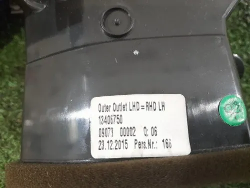 Griglia Condotto ARIA Cruscotto ANT SX 13406750 Opel Astra K SW 2016