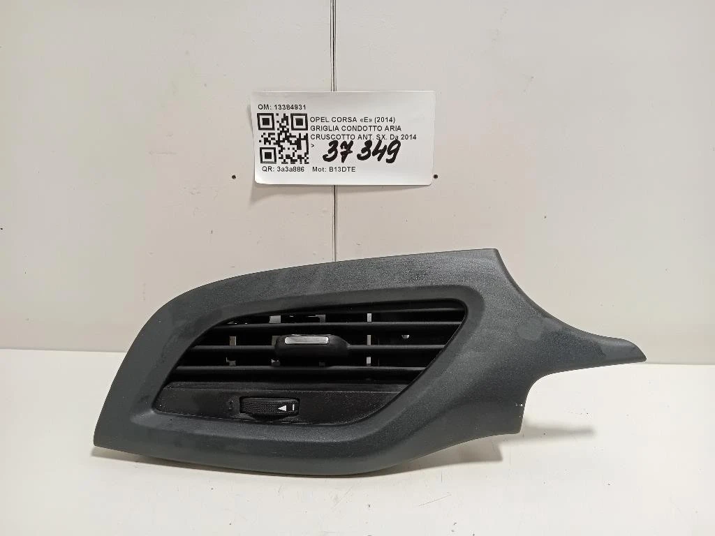 Griglia Condotto ARIA Cruscotto ANT SX 13384931 Opel Corsa E 2014