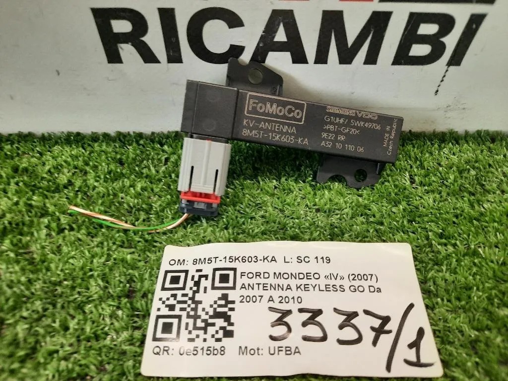 Antenna Keyless GO 8M5T-15K603-KA Ford Mondeo IV 2007