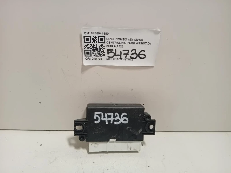 Centralina PARK Assist 9836044980 Opel Combo E 2018