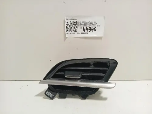 Griglia Condotto ARIA Cruscotto ANT SX 98296383 Opel Corsa F 2019