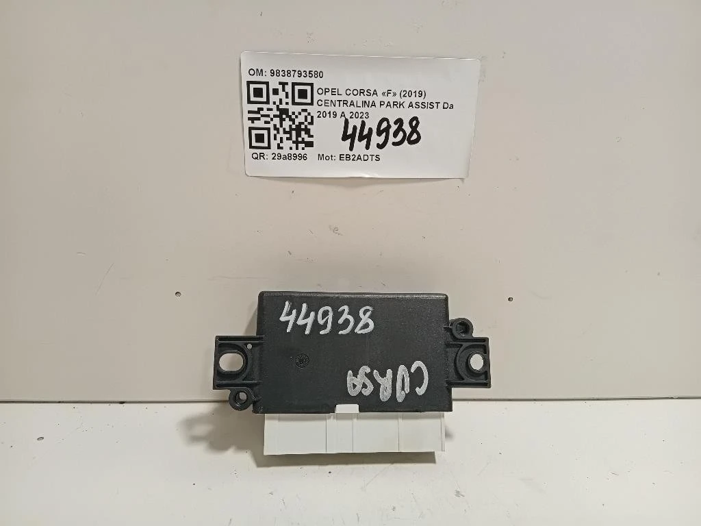 Centralina PARK Assist 9838793580 Opel Corsa F 2019