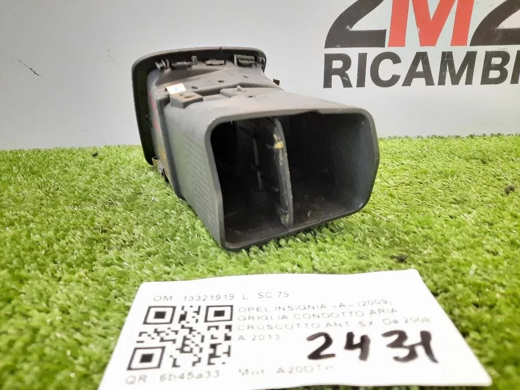 Griglia Condotto ARIA Cruscotto ANT SX 13321919 Opel Insignia A 2009