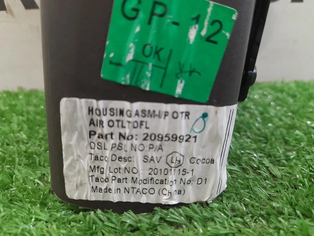 Griglia Condotto ARIA Cruscotto ANT SX 20959921 Opel Insignia A 2009