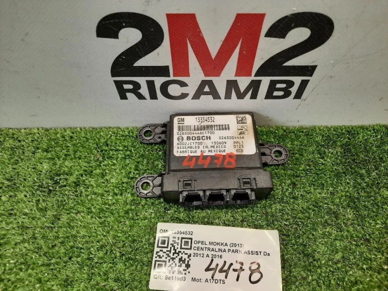 Centralina PARK Assist 13354532 Opel Mokka 2013