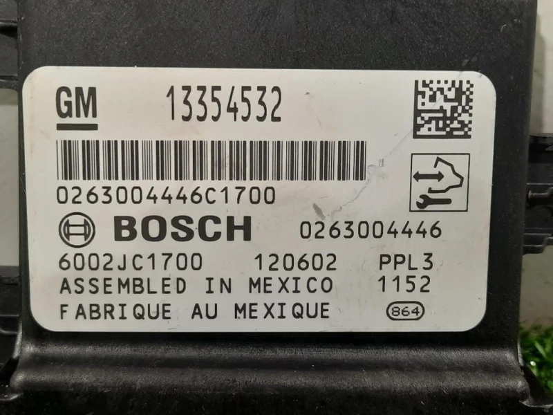 Centralina PARK Assist 13354532CENTRALINA SENSORI DI PARCHEGGIO Opel Mokka 2013