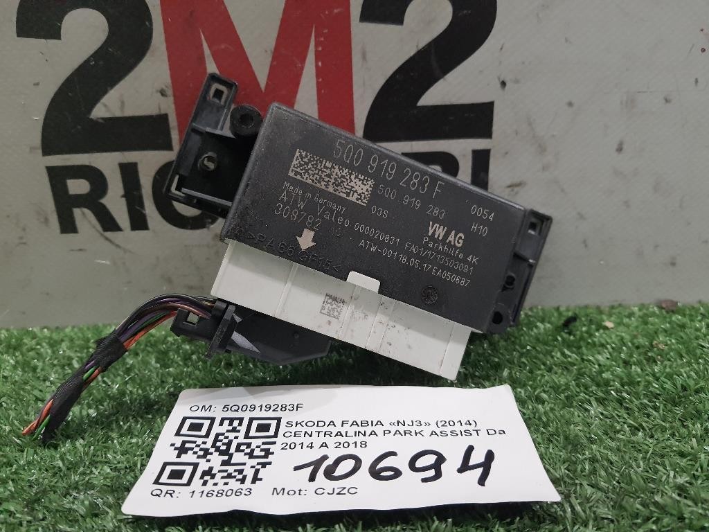 Centralina PARK Assist 5Q0919283F Skoda Fabia NJ3 2014