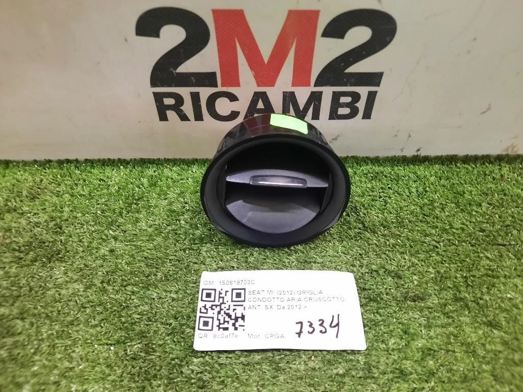 Griglia Condotto ARIA Cruscotto ANT SX 1S0819703C Seat MII 2012