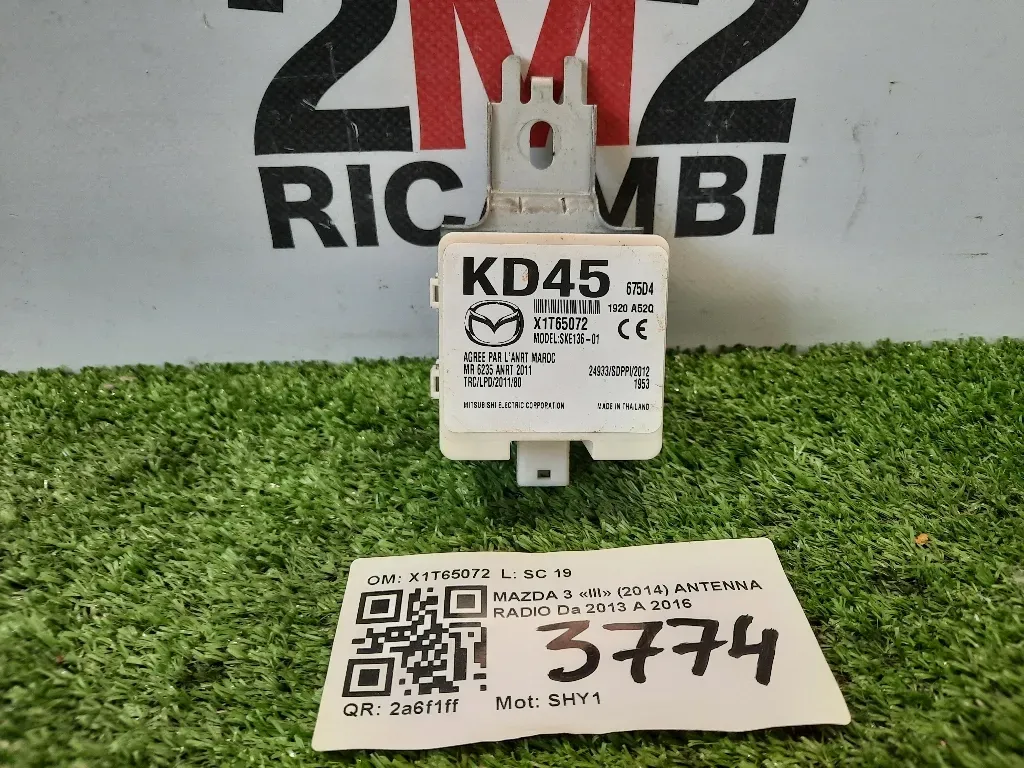 Antenna Radio X1T65072 Mazda 3 III 2014