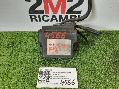 Centralina Preriscaldamento Candelette 8470009000 CENTRALINA Ssangyong Kyron 2005