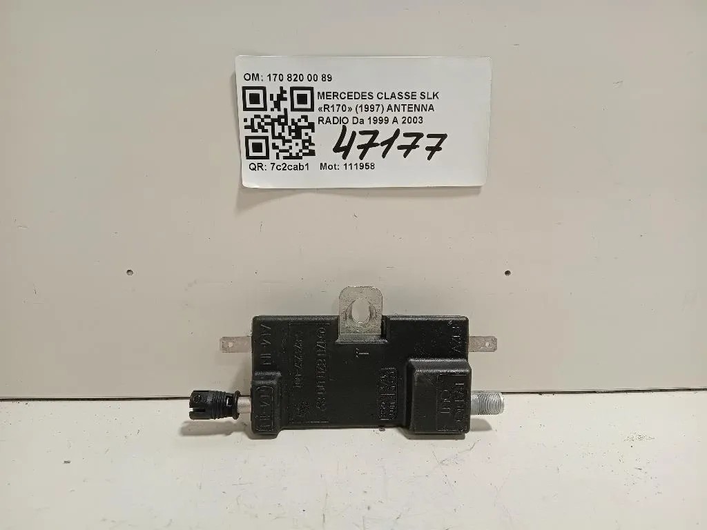 Antenna Radio 170 820 00 89 Mercedes Classe SLK R170 1997