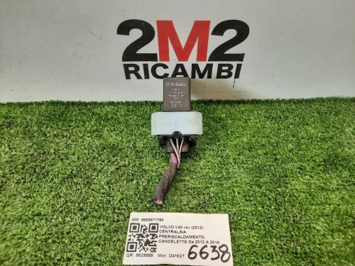 Centralina Preriscaldamento Candelette 9666671780 Volvo V40 II 2012