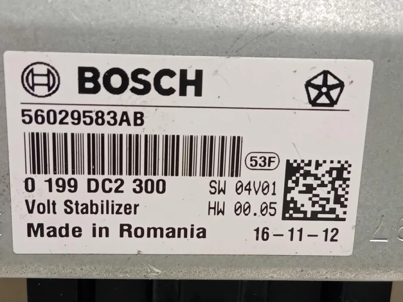 Centralina Pretensionatore 56029583AB Jeep Renegade 2015