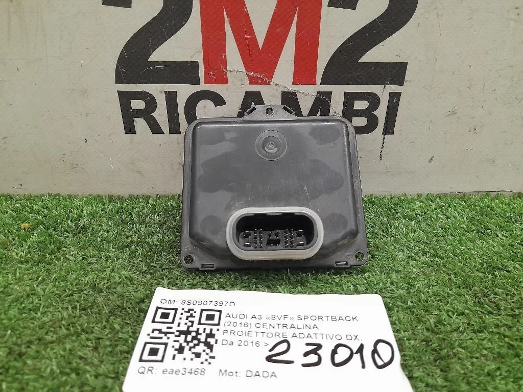 Centralina Proiettore Adattivo DX 8S0907397D Audi A3 8VF Sportback 2016
