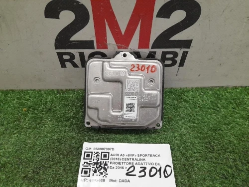 Centralina Proiettore Adattivo DX 8S0907397D Audi A3 8VF Sportback 2016