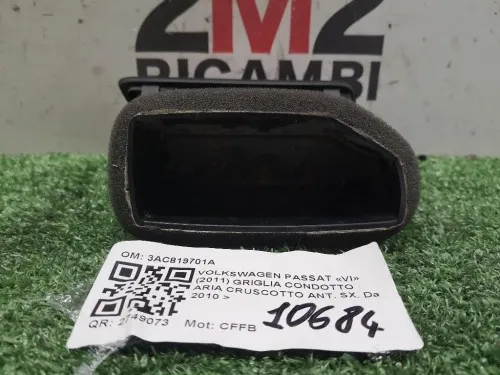 Griglia Condotto ARIA Cruscotto ANT SX 3AC819701A Volkswagen Passat VI 2011