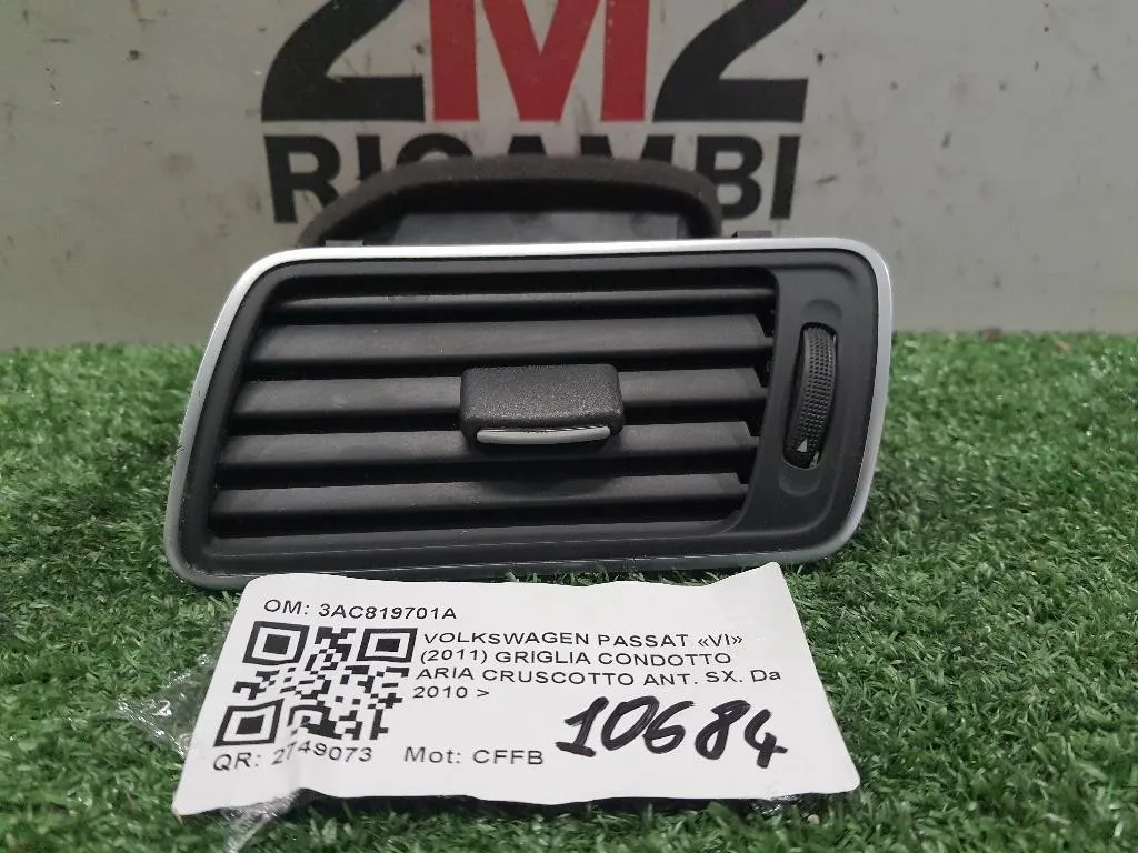 Griglia Condotto ARIA Cruscotto ANT SX 3AC819701A Volkswagen Passat VI 2011