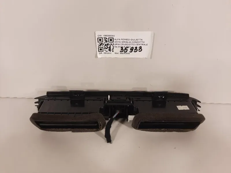 Griglia Condotto ARIA Cruscotto Centrale 1560883810 Alfa Romeo Giulietta 2010
