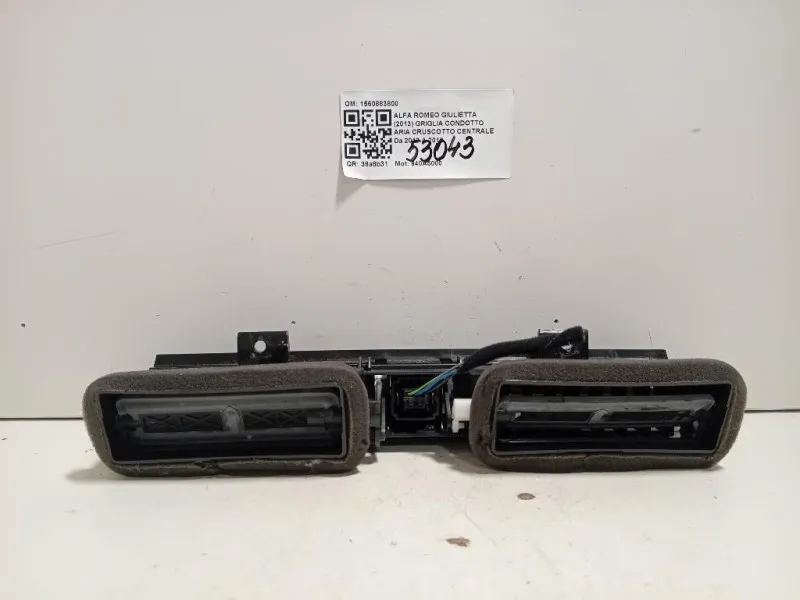 Griglia Condotto ARIA Cruscotto Centrale 1560883800 Alfa Romeo Giulietta 2013