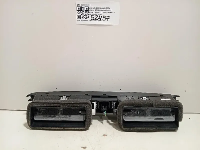 Griglia Condotto ARIA Cruscotto Centrale 1560883810 Alfa Romeo Giulietta 2013