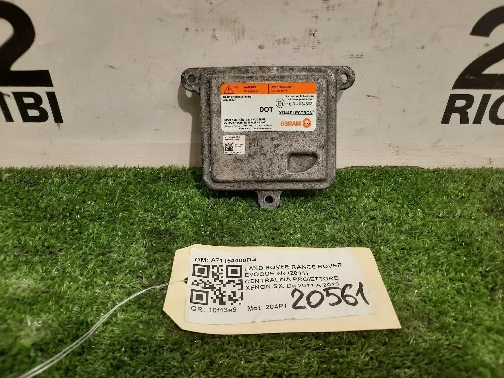 Centralina Proiettore Xenon SX A71154400DG Land Rover Range Rover Evoque I 2011