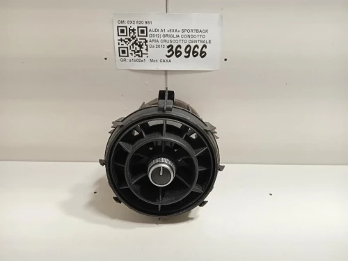 Griglia Condotto ARIA Cruscotto Centrale 8X2820951 Audi A1 8XA Sportback 2012