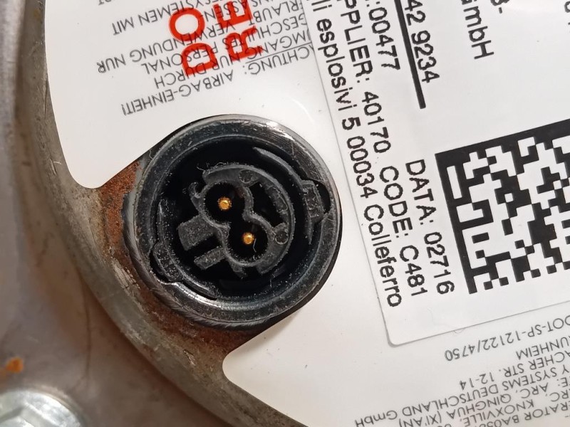 Air-bag Guidatore 7356350950 Fiat 500X 2015